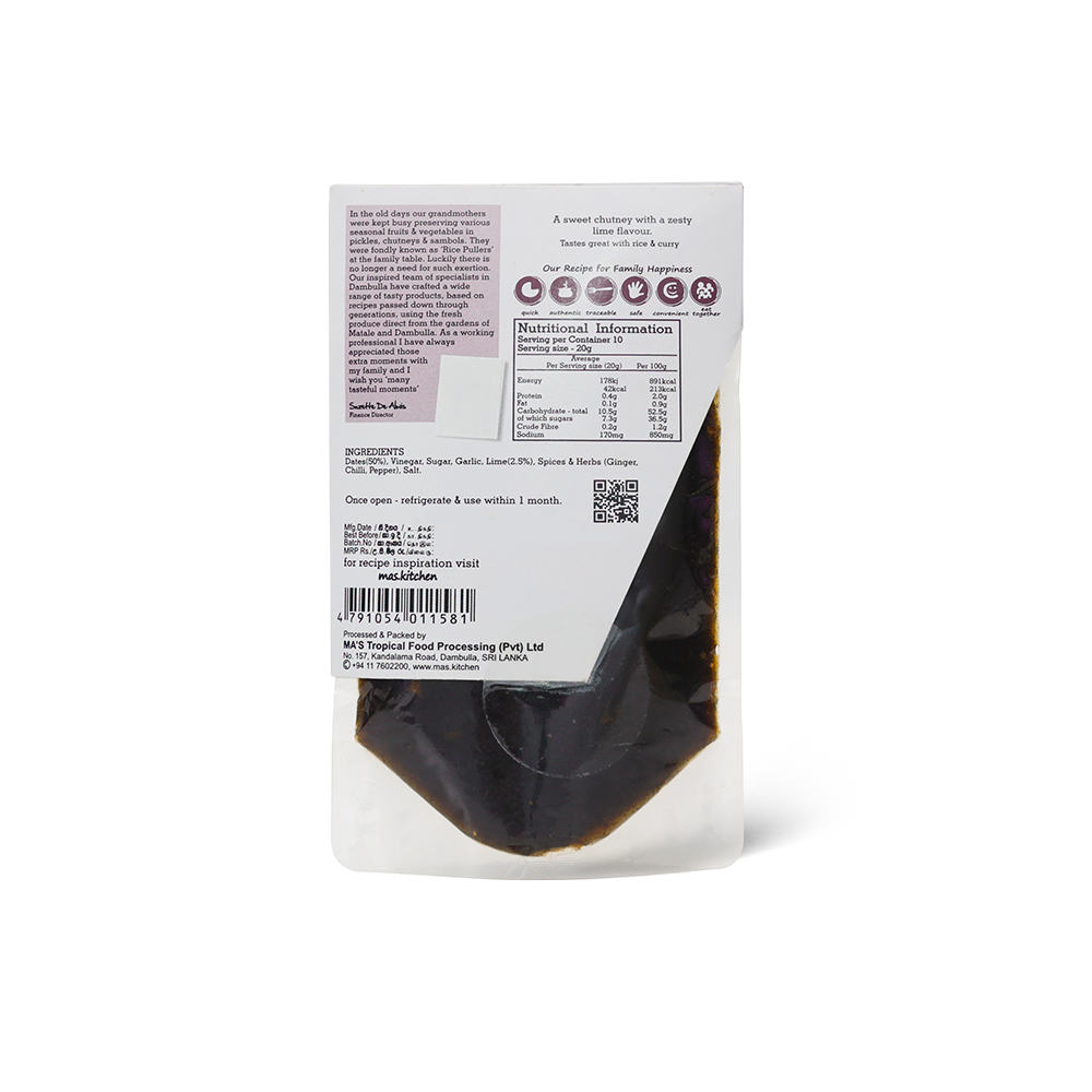 Date & Lime Chutney - Image 2